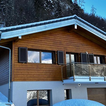 Chambres D'Hotes Les Louettes A Sapinhaut Canton Du Valais Saxon Екстер'єр фото