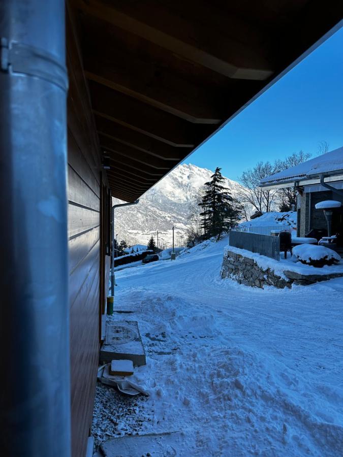 Chambres D'Hotes Les Louettes A Sapinhaut Canton Du Valais Saxon Екстер'єр фото