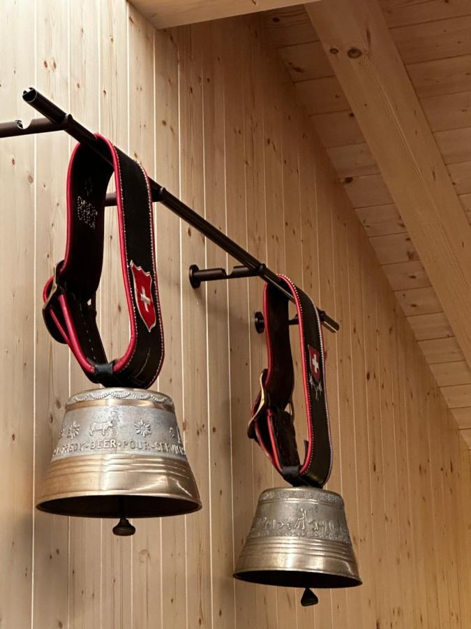 Chambres D'Hotes Les Louettes A Sapinhaut Canton Du Valais Saxon Екстер'єр фото