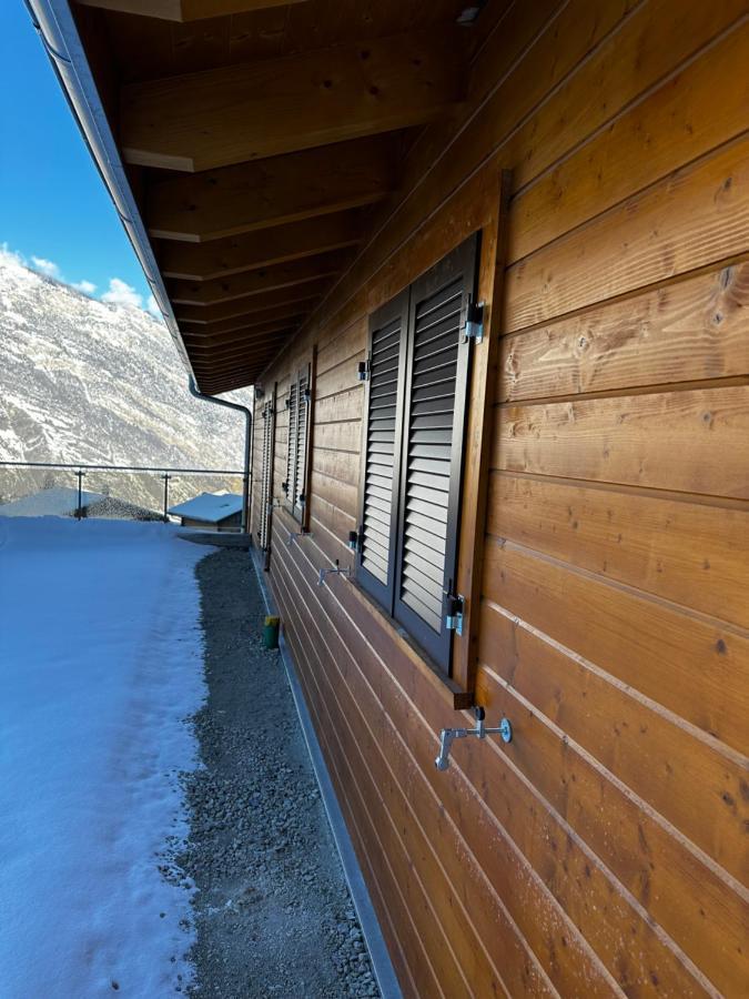 Chambres D'Hotes Les Louettes A Sapinhaut Canton Du Valais Saxon Екстер'єр фото