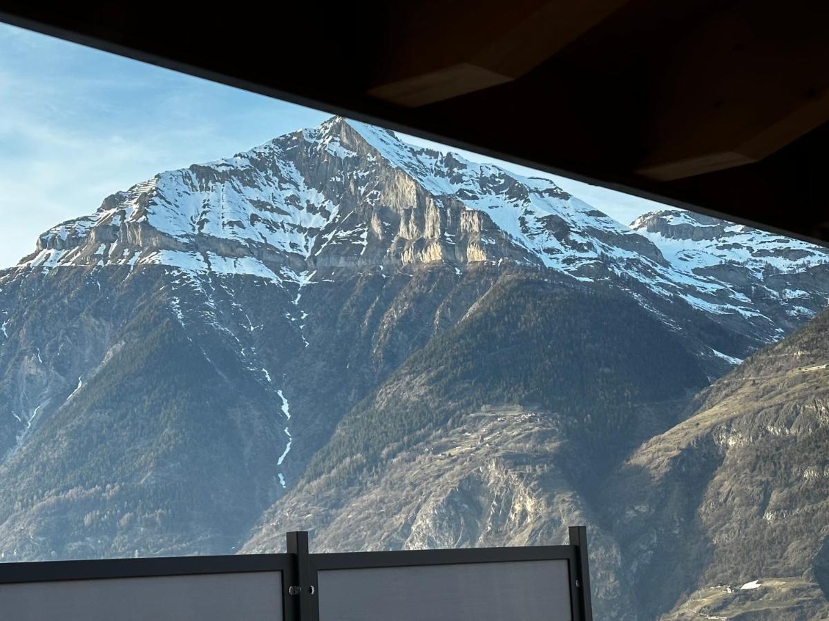 Chambres D'Hotes Les Louettes A Sapinhaut Canton Du Valais Saxon Екстер'єр фото