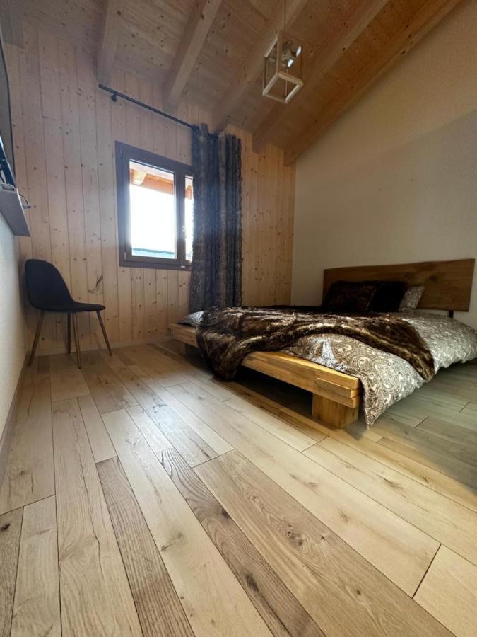 Chambres D'Hotes Les Louettes A Sapinhaut Canton Du Valais Saxon Екстер'єр фото